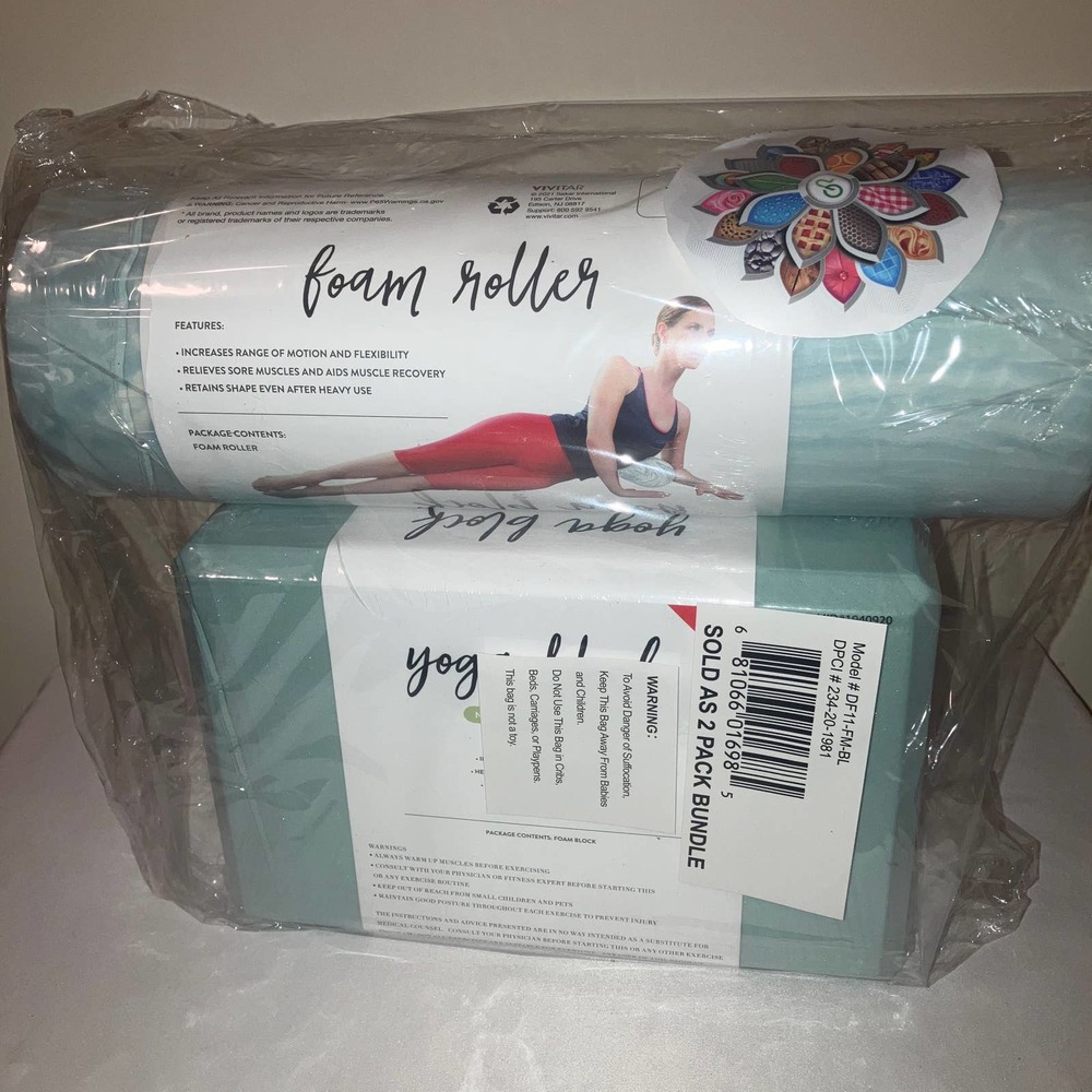 SOLD OUT NWT 2 pack Yoga Roller/Square Blocks